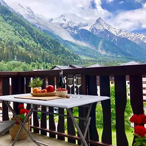 Mont Blanc 43, Vue Mont Blanc , Balcon, Parking شقة شامونكس